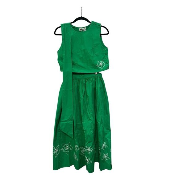 Fanm Mon Kelly Green Sullivan 2 Piece Set Size Size XS - Picture 2 of 4